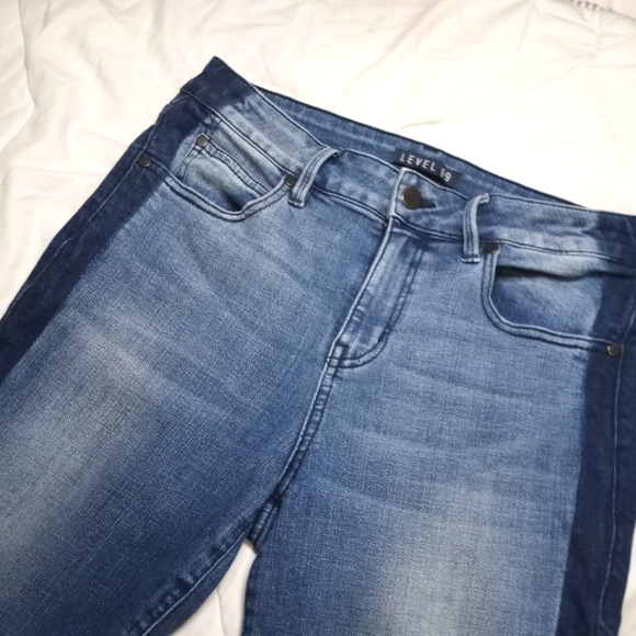 LEVEL 99 JANICE SIDE STRIPE SKINNY JEANS Sz 29 - Picture 3 of 12